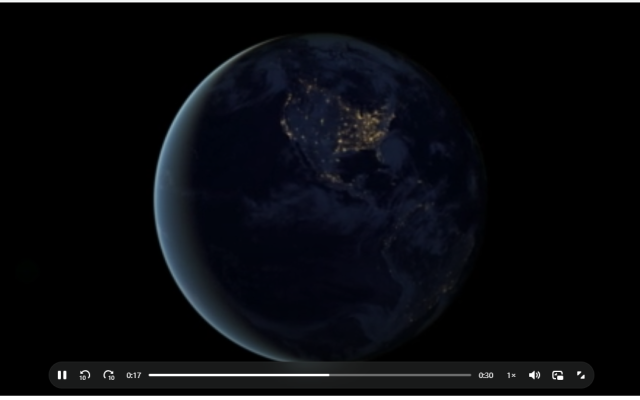 Modern video player