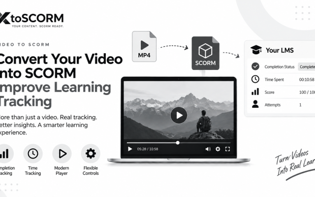 Convert Video to SCORM for Better Learner Tracking